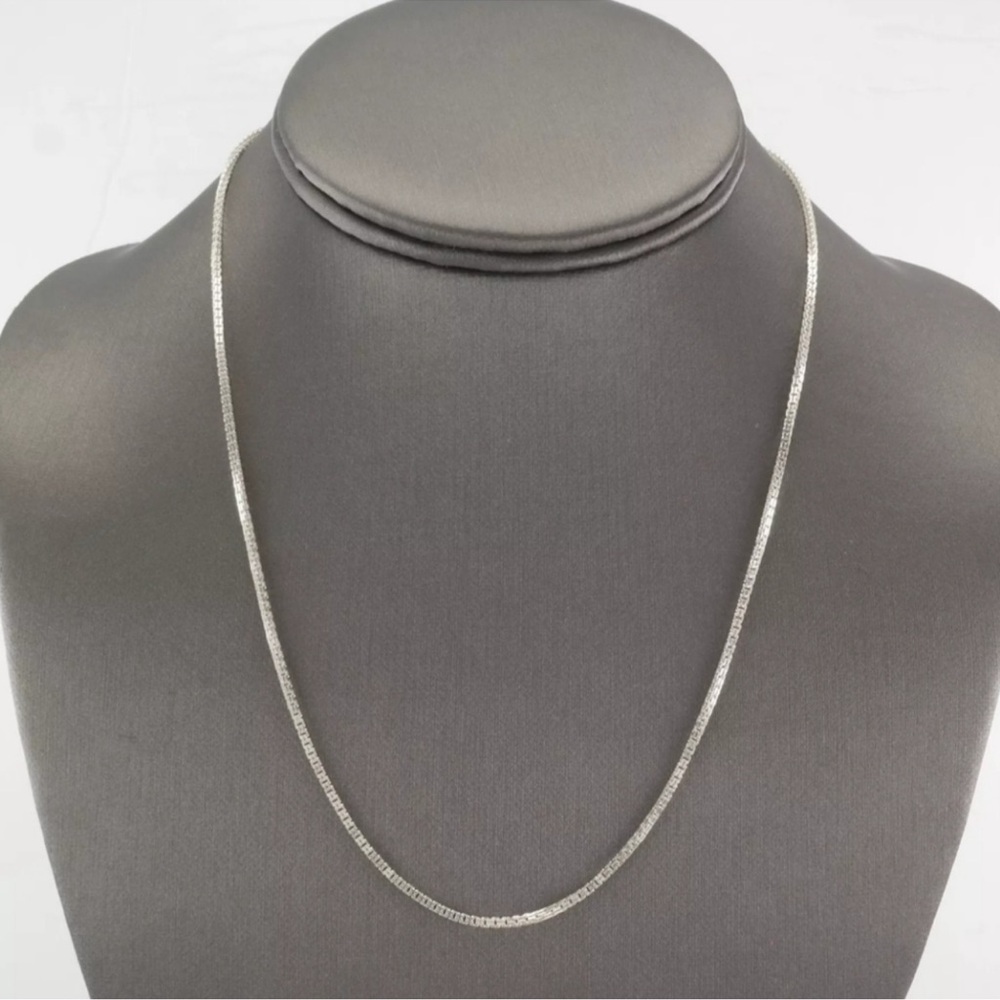 ❗️FIRM❗️NICKY BUTLER Sterling Silver 925 Box Chain Necklace 24 inches - Picture 6 of 7